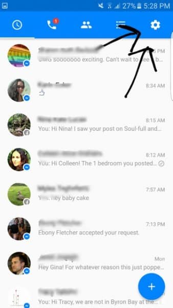 Facebook slēptā pastkastīte