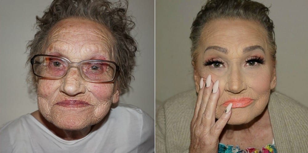 80 gadus vecā vecmāmiņa piedzīvo maģiskās pārvertības
