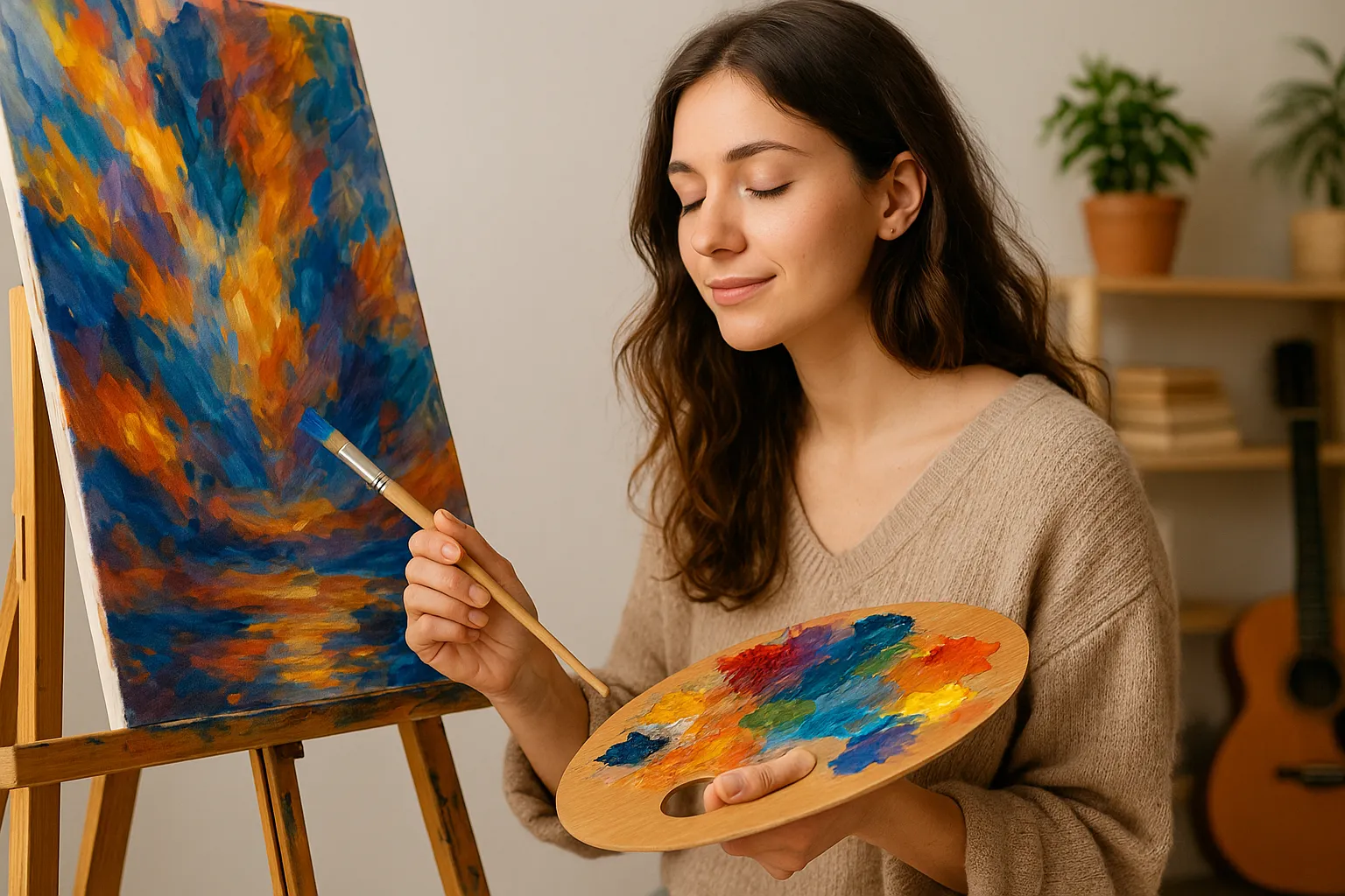 Kā māksla palīdz saglabāt emocionālo līdzsvaru?